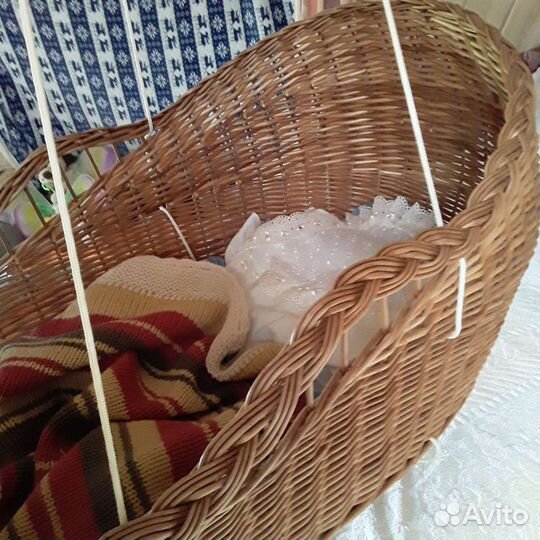 Люлька корзина для новорожденного