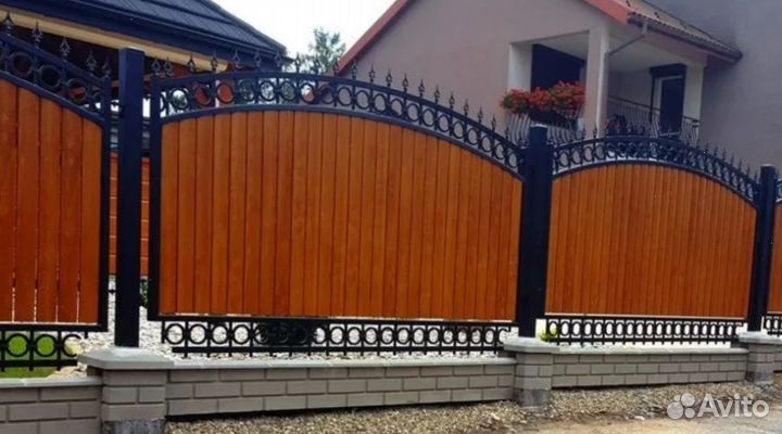 Ворота откатные из металла