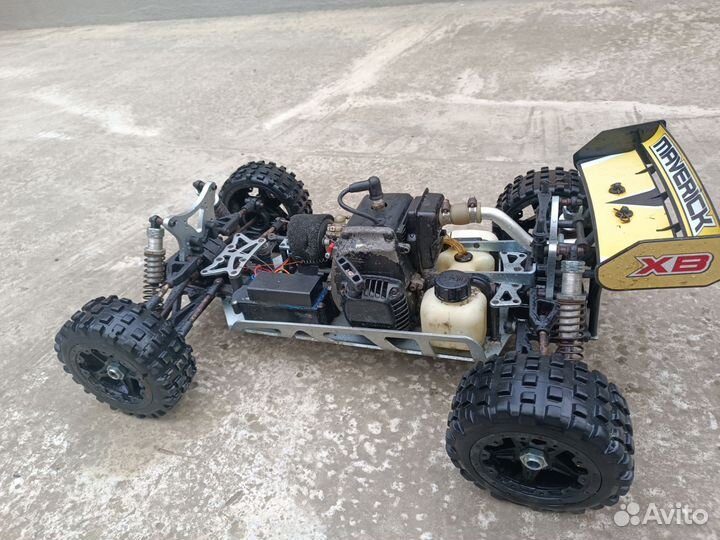 Машина на радиоуправлении с двс maverick XB