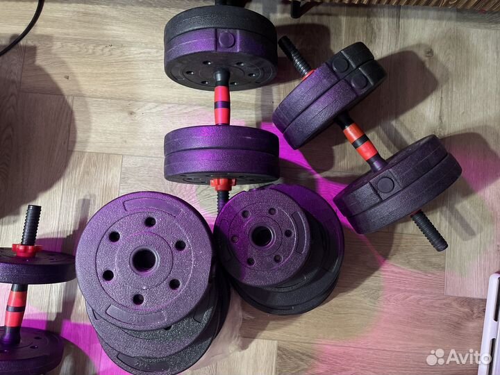 Гантели разборные навесные наборные 2x24kg