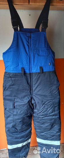 Спецодежда зимняя: жилет, ватные штаны