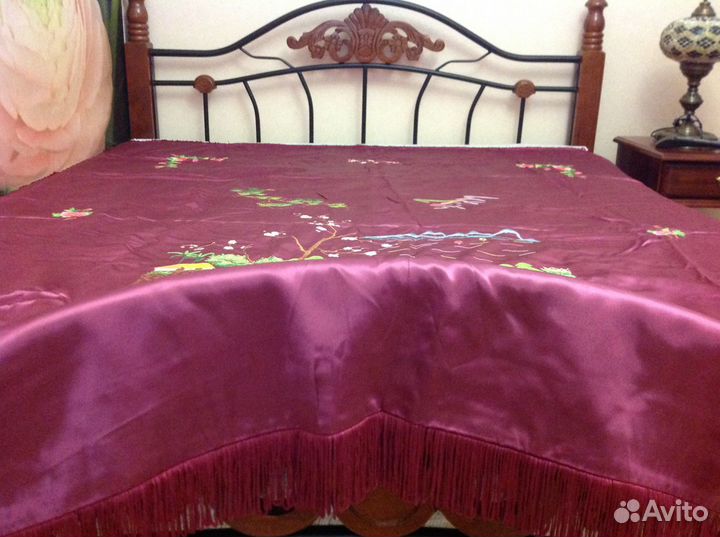 Покрывало натуральный шёлк Китай