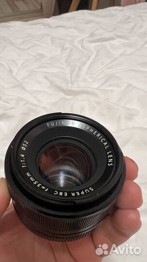 Объектив fujifilm xf 35mm 1.4 f R