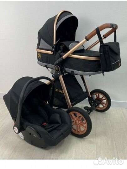 Коляска luxmom 3 в 1 бу