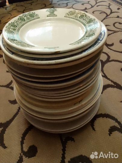 Тарелки бу времён СССР разные