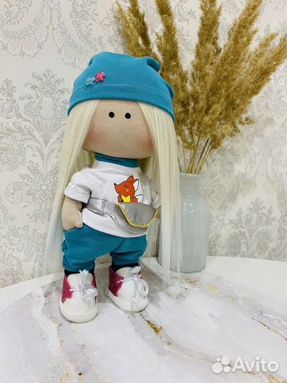 Кукла текстильная интерьерная