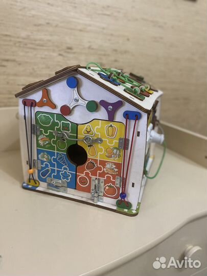 Бизиборд домик большой