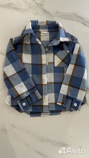 Рубашка для мальчика 104 zara hm