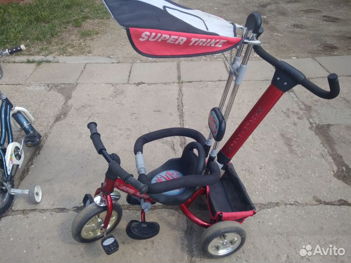 Детский трехколесный велосипед «super trike»