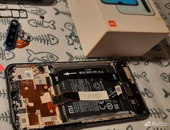 Запчасти xiaomi redmi note 8