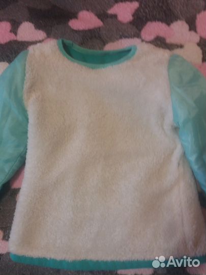 Тёплый костюм тройка на девочку