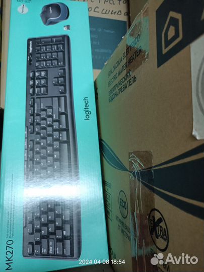 Клавиатура + мышь Logitech MK240