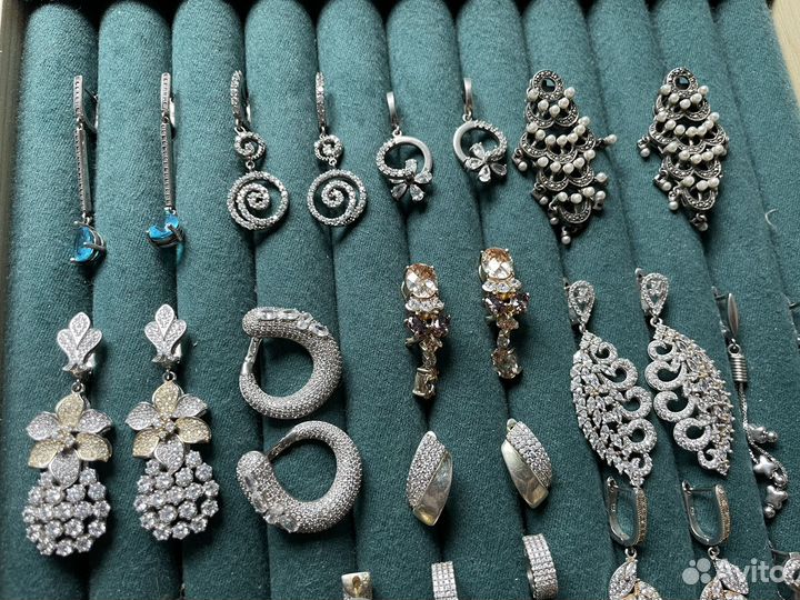 Серебряные серьги 925