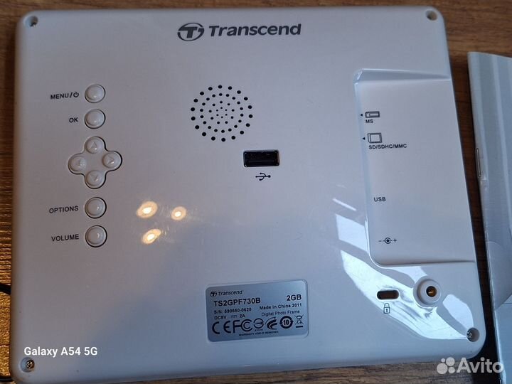 Фоторамка Transcend TS2GPF730B