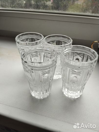 Хрустальные стаканы