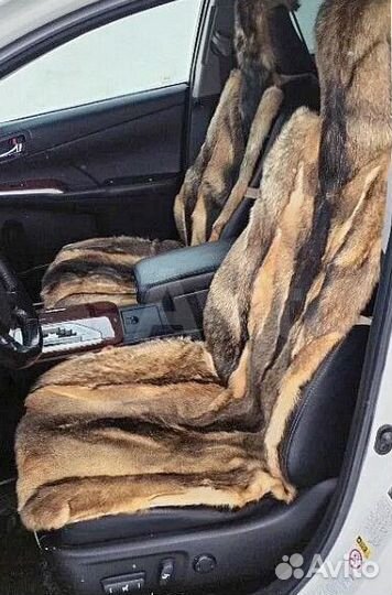 Меховые накидки натуральный волк