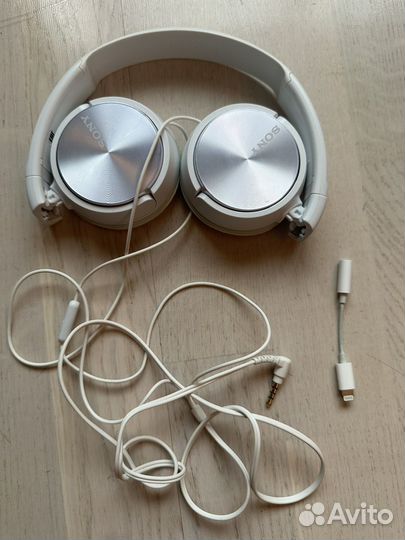Наушники sony проводные и перезолник доя айфон