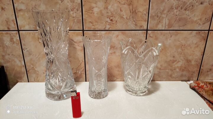 Ваза хрустальная СССР