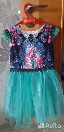 Платье для девочки 134 нарядное