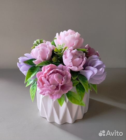 Букеты из мыла