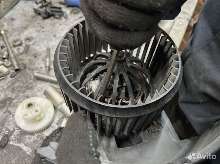 Ремонт моторчика печки