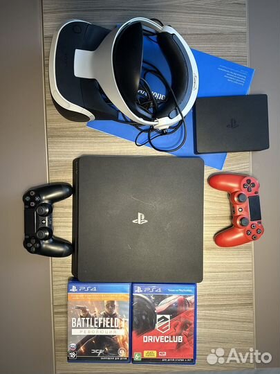 Sony PS4 slim 500gb + Ps vr rev.2