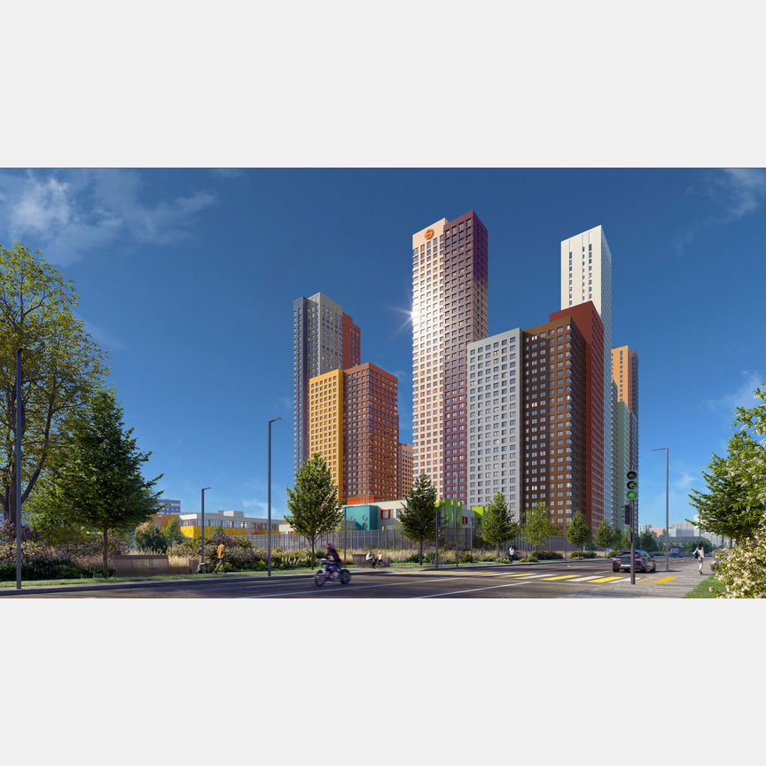 3-к. квартира, 90,1 м², 43/43 эт.