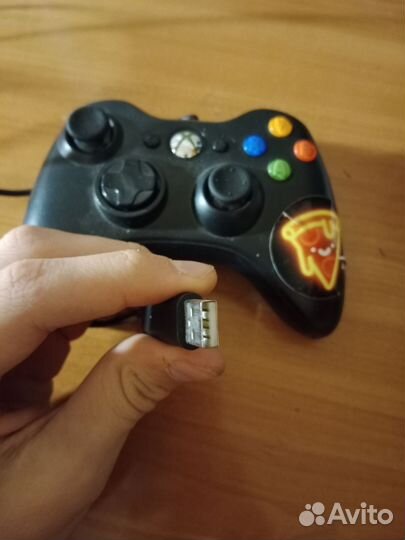 Геймпад xbox 360 проводной