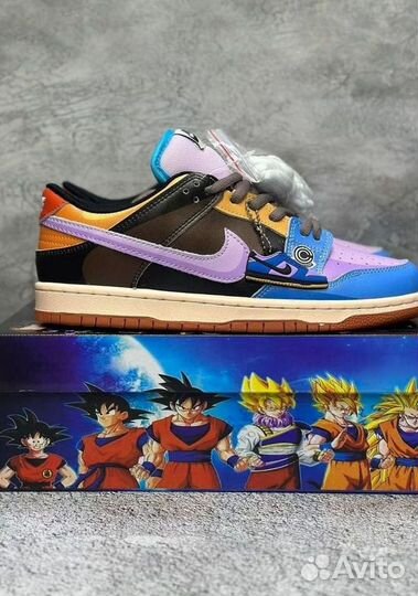 Кроссовки Nike Dunk Dragon Ball