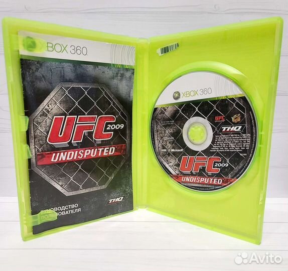 Игра Xbox 360: UFC 2009 Undisputed