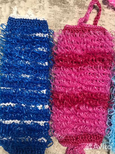 Мочалка ручной работы