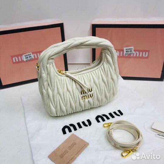 Сумка женская miu miu люксовая экокожа