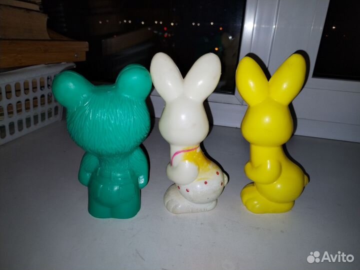 Игрушки пластмассовые СССР