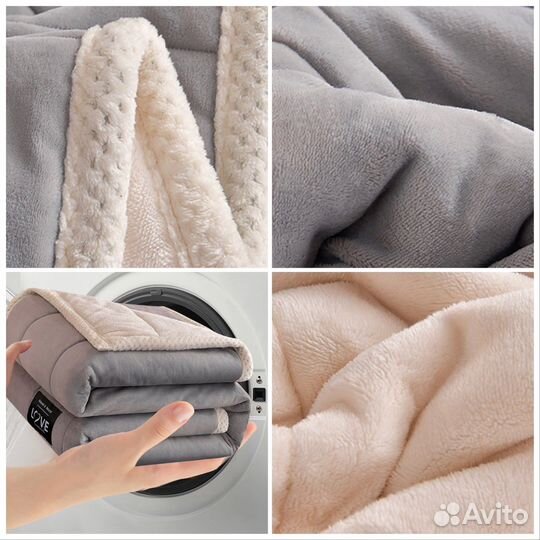 Плед искусственный мех новый 180х200