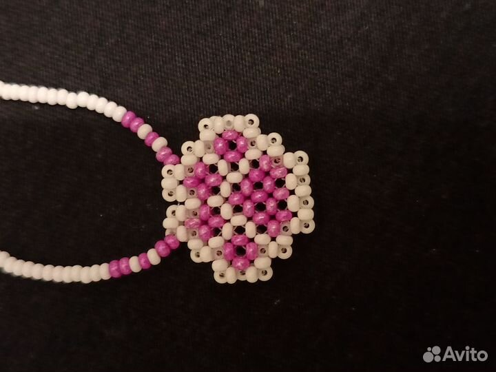 Чокер из бисера