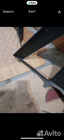 Крыло переднее левое на volkswagen sharan