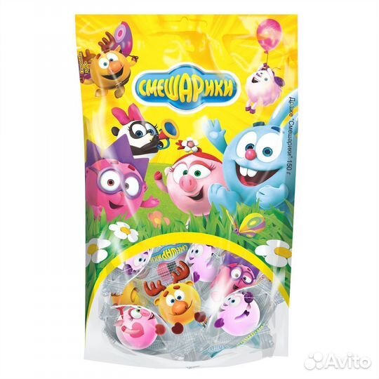 Опт - Драже Joyco Смешарики Молочное с Карамельн