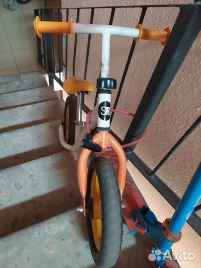 Беговел small rider 2 в 1(с лыжами)