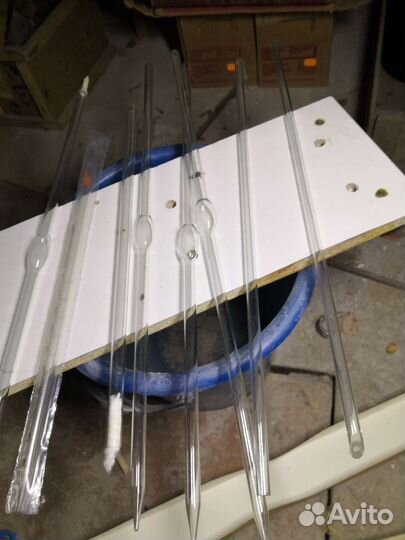 Пипетки, колбы, трубки СССР