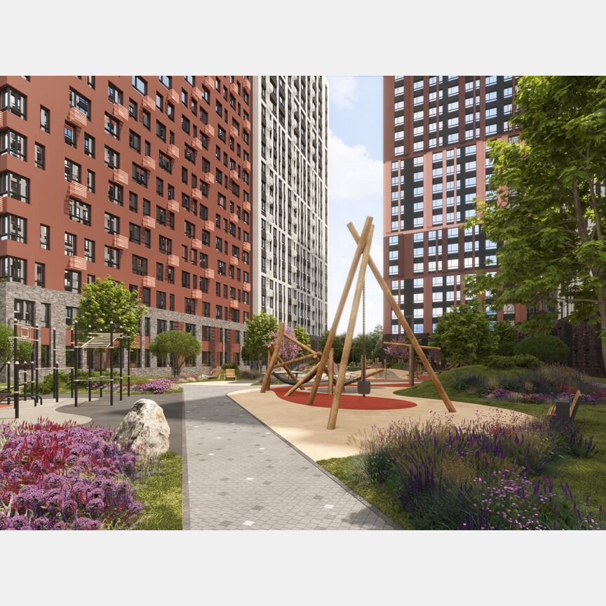 2-к. квартира, 68,7 м², 13/22 эт.