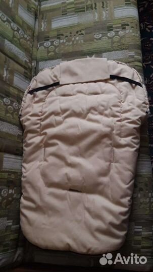 Зимний конверт в коляску на овчине