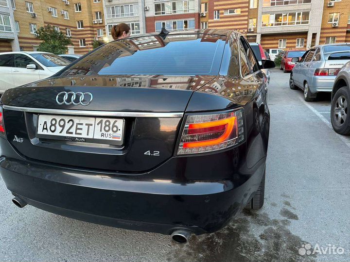 Фонари задние audi a6 c6 f4