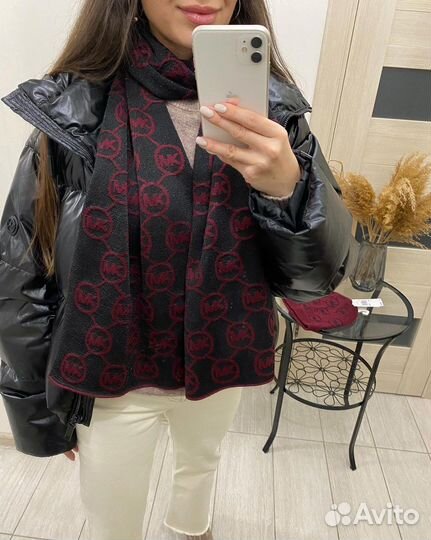Шапка и шарф Michael Kors оригинал