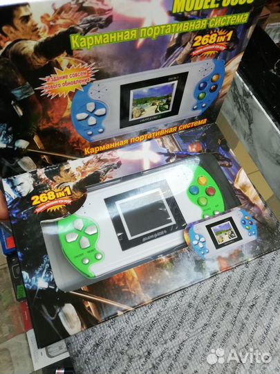 Карманная приставка 268 в 1