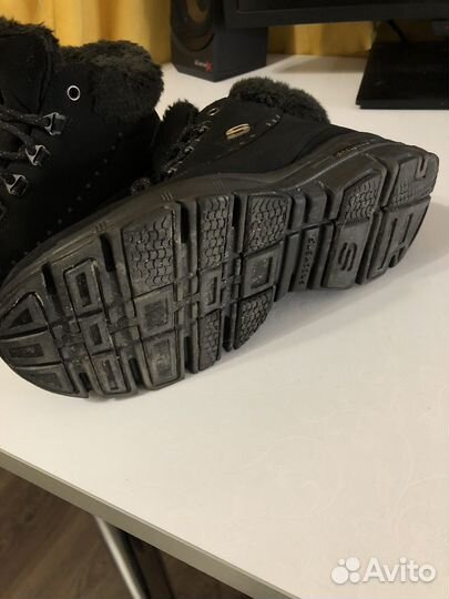 Кроссовки ботинки зимние женские skechers