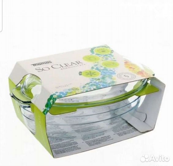 Новая Стеклянная форма для запекания Thomas