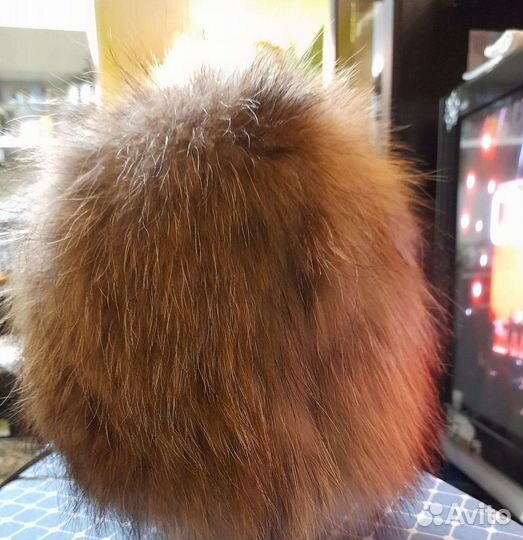 Шапка натуральный мех женская