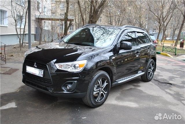 Пороги, подножки Mitsubishi ASX 2010-2023 