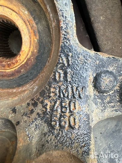 Ступица передняя правая Bmw X3 E83 N47D20A 2009