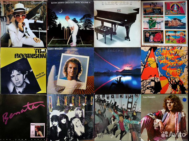 Импортные пластинки в стиле Рок н Ролл (часть 2)